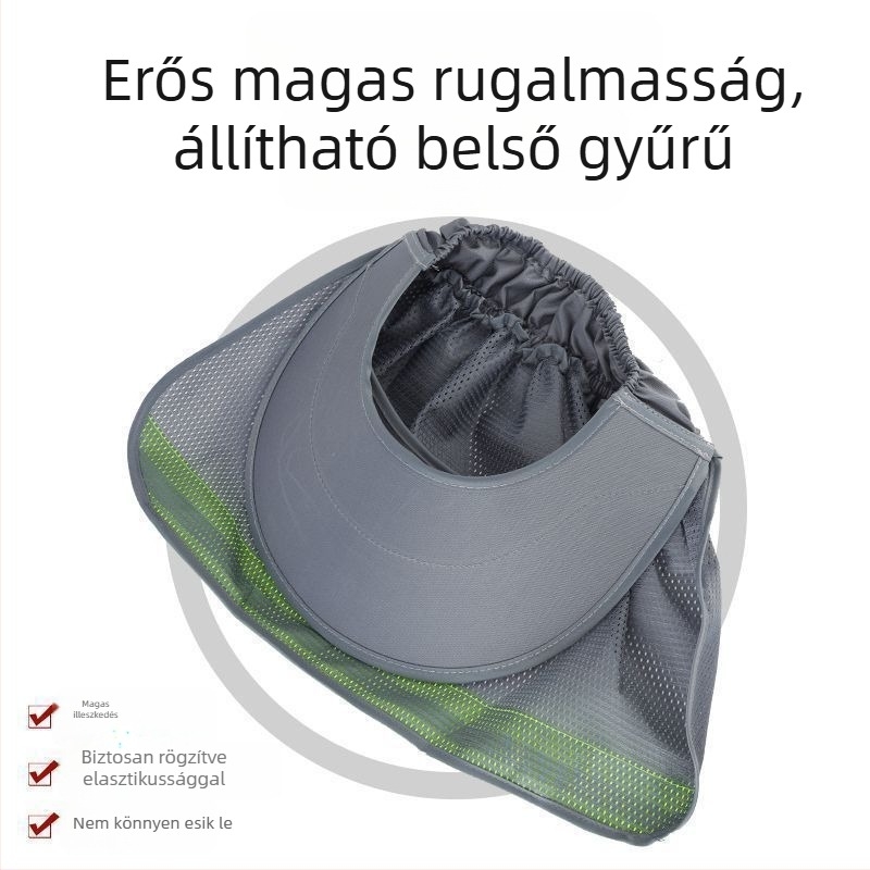Gyerekeknek készült napvédő sapka nagy karimával, légáteresztő, duckbill-stílus