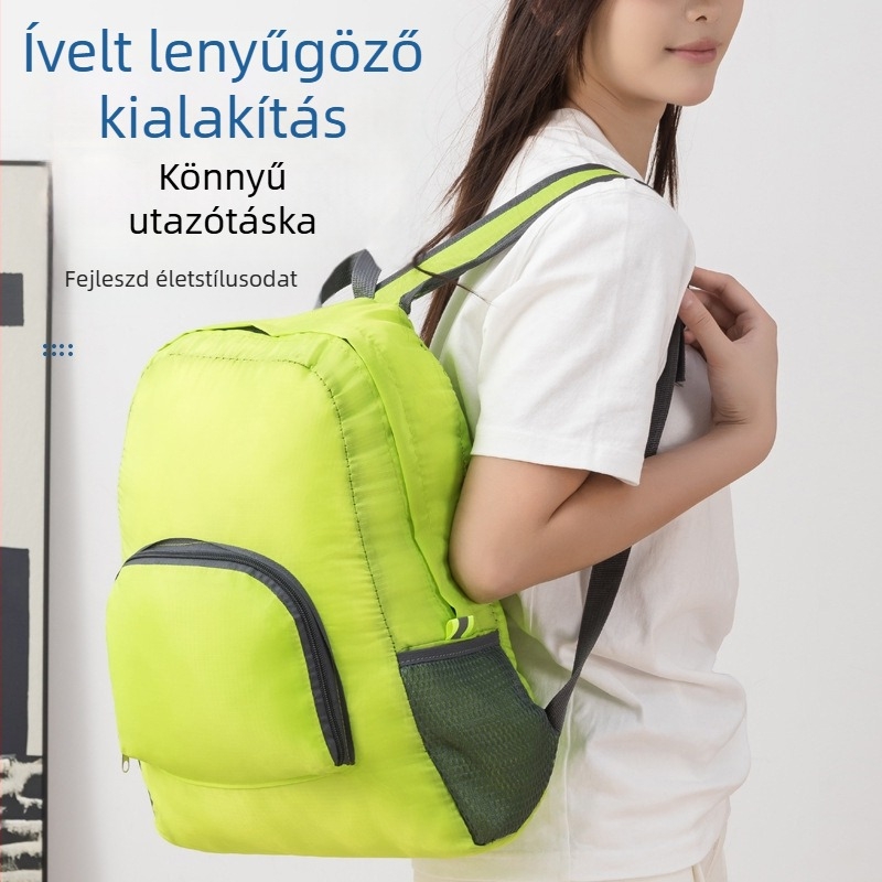 Uniszex sporttáska, Oxford anyag, lélegző és vízálló, bővíthető és kompakt, görbe vállpántok