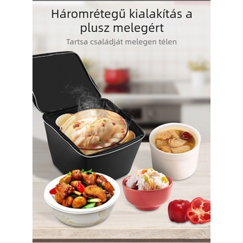 Kerékpár első kosárba illő táska, bőr, vízálló, 5 L kapacitás, modell 123