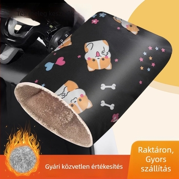 Elektromos motorkerékpár kesztyű télre, szélálló és vízálló, meleg, polar fleece anyagú, uniszex, felnőttek, kerékpározásra