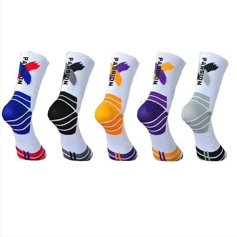 Férfi kosárlabda zokni – középhosszú, csúszásmentes, szagtalan, vékony