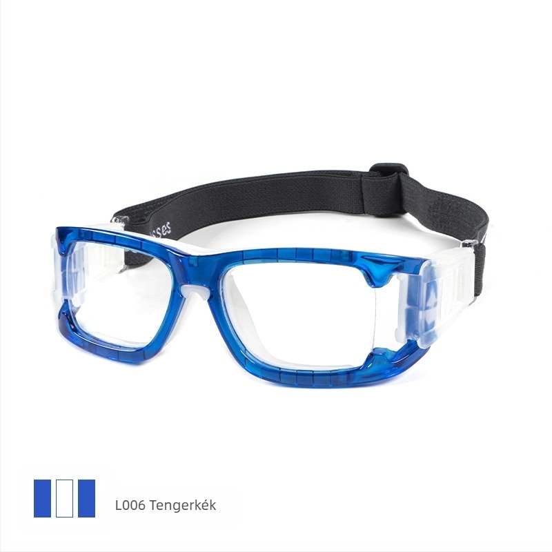 OPOLLY L006 Sport szemüveg, myopia-kompatibilis PC keret, uniszex, cserélhető lencsék, levehető karok