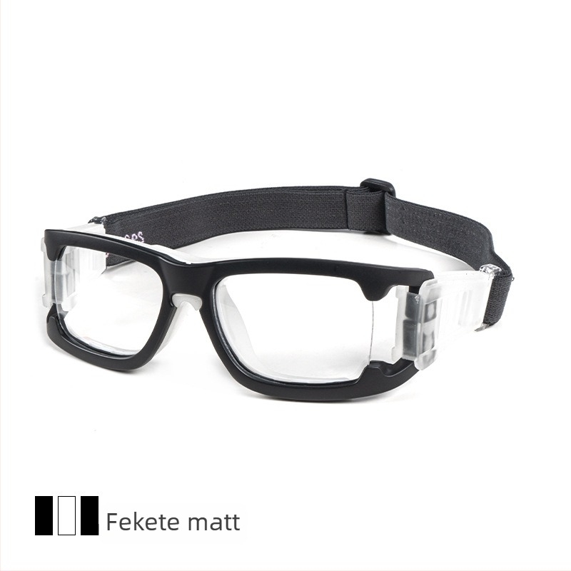 OPOLLY L006 Sport szemüveg, myopia-kompatibilis PC keret, uniszex, cserélhető lencsék, levehető karok