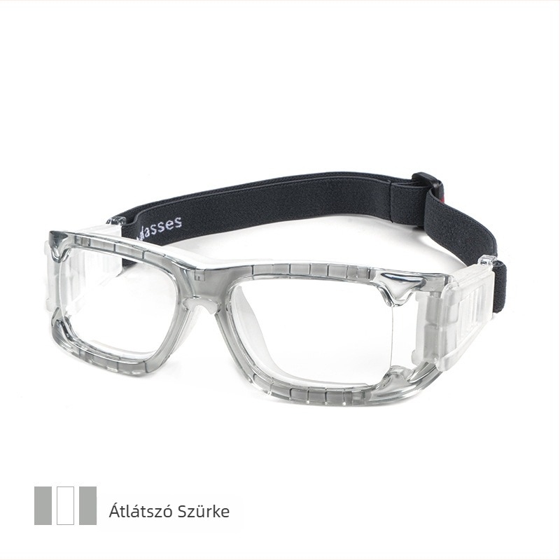 OPOLLY L006 Sport szemüveg, myopia-kompatibilis PC keret, uniszex, cserélhető lencsék, levehető karok