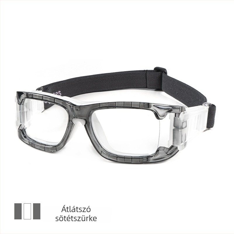 OPOLLY L006 Sport szemüveg, myopia-kompatibilis PC keret, uniszex, cserélhető lencsék, levehető karok