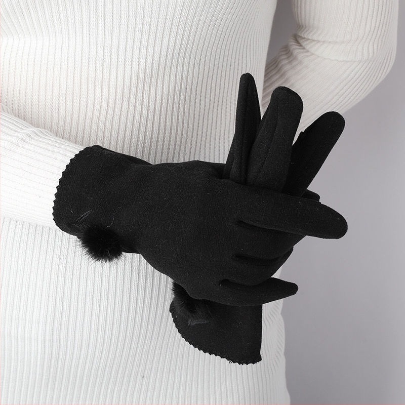 Férfi kesztyű flip-kupakkal, kopásálló, Ice Silk és pamut keverék, őszi-téli, Mylares