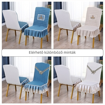 Székfedő hotel használatra – Anyag: poliuretán elasztikus rost (spandex); Forma: négyzet alakú; Mintázat: rács; Funkció: magas hőmérséklet-ellenállás; Stílus: egyszerű és modern
