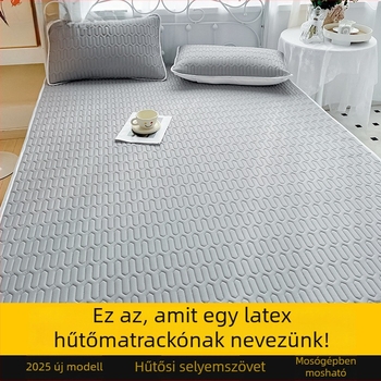 Jég-selyem natúr latex matrac, latex tartalom 70–80%, mosható, csúszásmentes felület