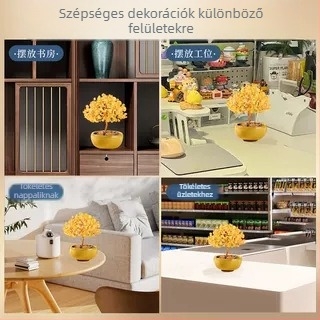 Citrin kristályfa – kínai stílus, kartonos csomagolás, ajándékhoz ideális (Anyag: Citrin; Kategória: Kristályfa; Stílus: kínai; Csomagolás: Karton)