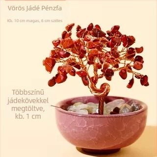 Citrin kristályfa – kínai stílus, kartonos csomagolás, ajándékhoz ideális (Anyag: Citrin; Kategória: Kristályfa; Stílus: kínai; Csomagolás: Karton)