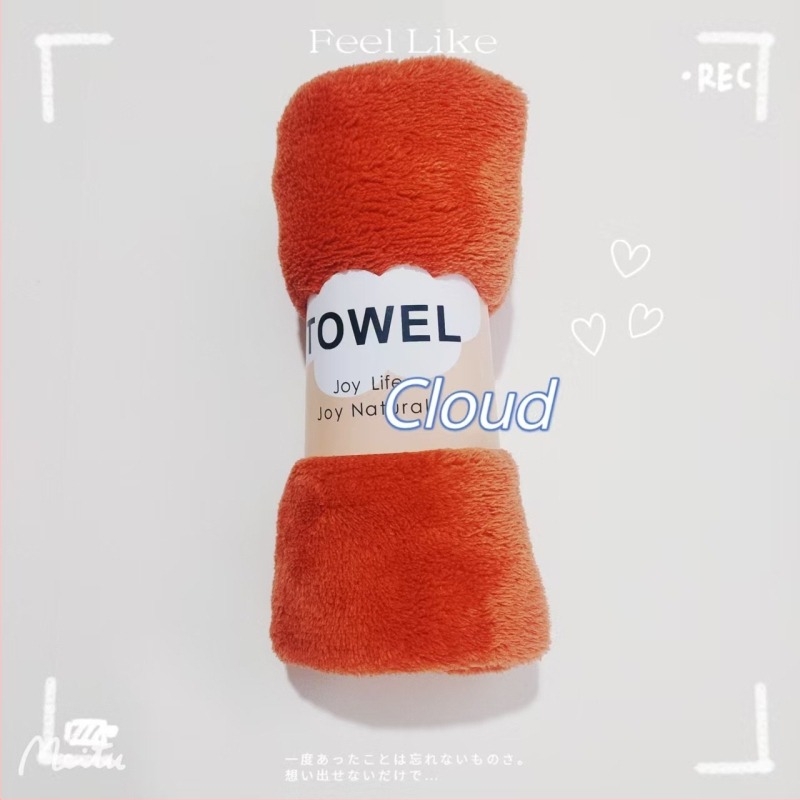 Koral fleece törölközők készlet, puha, nedvszívó, egyszínű, 5 darab