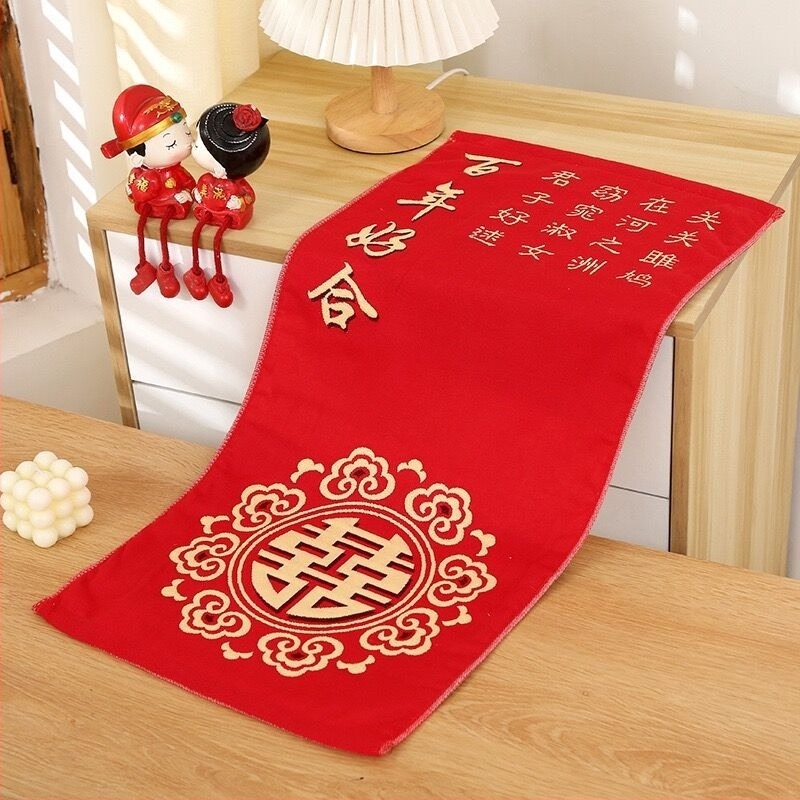 Pamut jacquard arctörölköző, 32s fonal, jacquard szövés, tömege 140–170 g