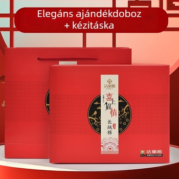 Esküvői törölközőkészlet, 100% pamut, hímzett, többszörös fonatú fonal, nedvességfelszívás 5–10 s