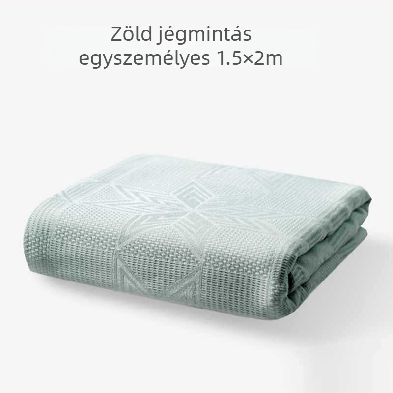 Egyszemélyes bambuszrost takaró, jéghideg selyem hatású nyári hűsítő takaró, gyerekeknek atkák elleni védelem, bambuszszén alapú törölköző-szerű paplan, vékony légkondicionáló takaró
