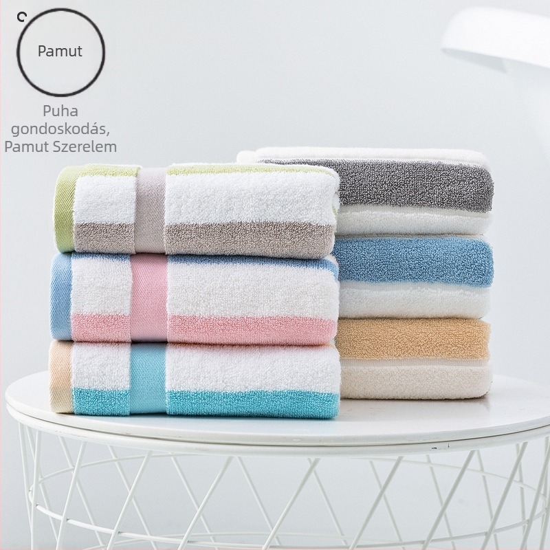 Arc törölköző 100% pamutból, csavartalan fonal, 32 szál, tömeg 100–120 g, Cotton love
