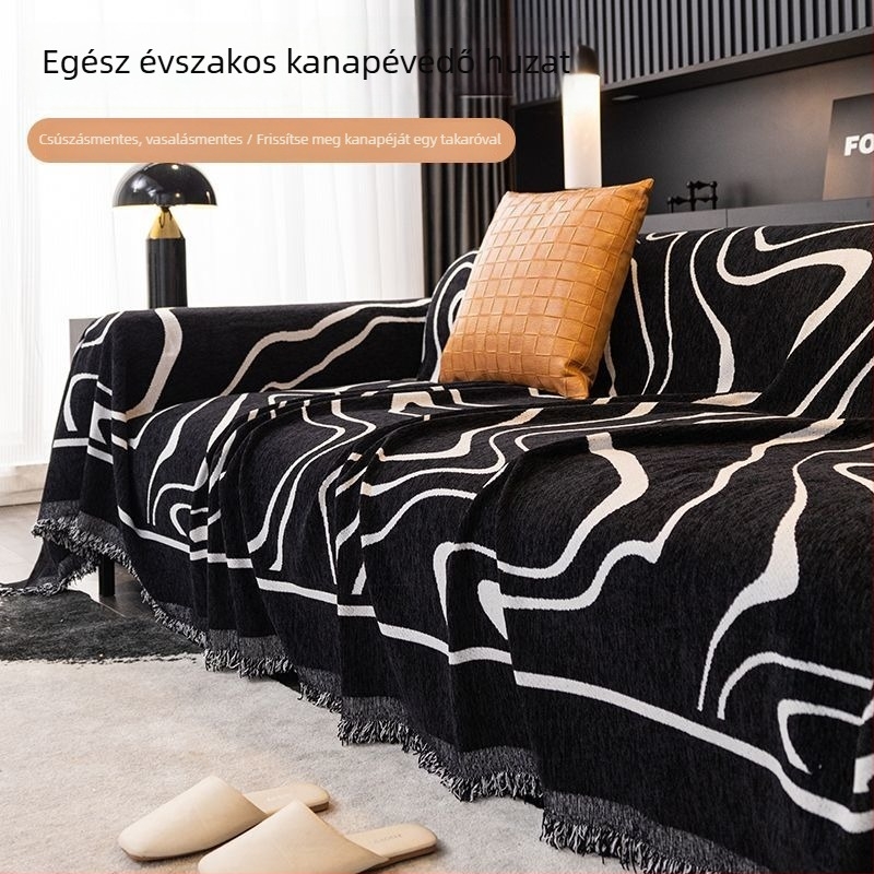 J5D Luxus kanapévédő egy darabban, négy évszakos, teljes fedettség, macskakarcolás elleni védelem