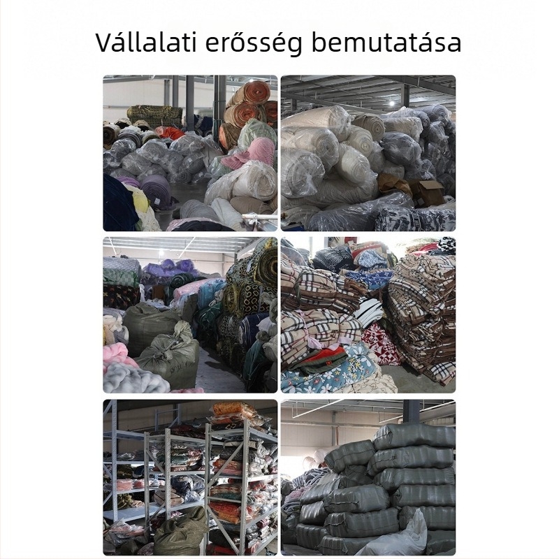 Egyszínű, kétszeres rétegű flanelpléd jacquard tafta díszítéssel
