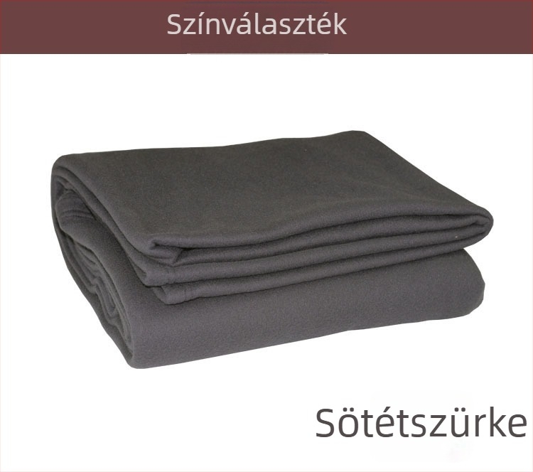 Kétoldalas fleeces jóga takaró, 250 g poliészter, tavasz-ősz használatra, testre szabható feldolgozás