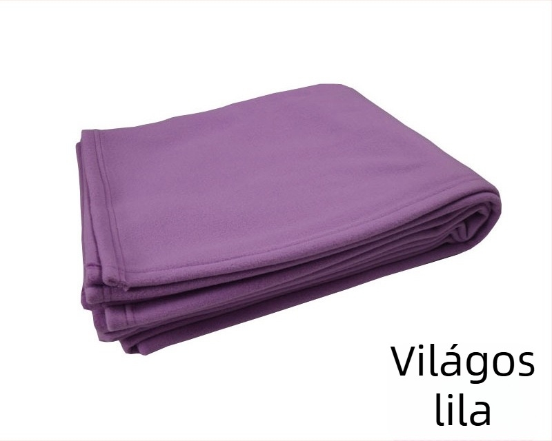 Kétoldalas fleeces jóga takaró, 250 g poliészter, tavasz-ősz használatra, testre szabható feldolgozás