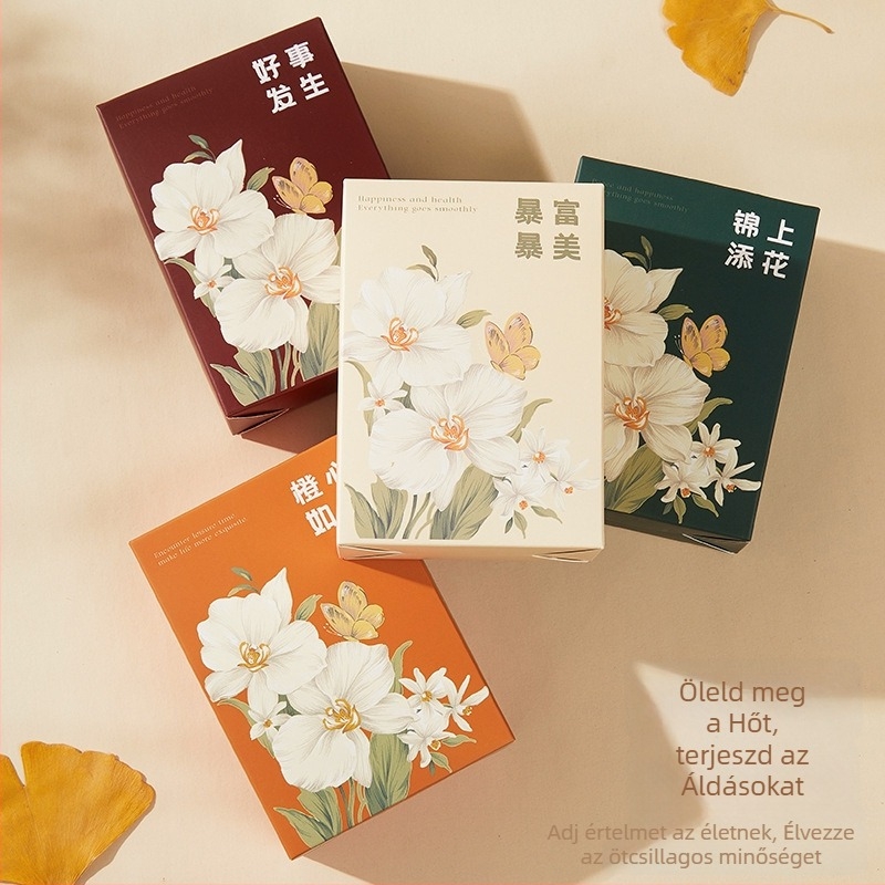 Evening Dobozos törölköző koszorúslányoknak — esküvői ajándék