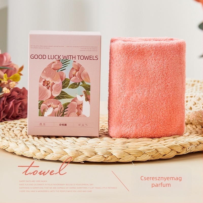 Evening Dobozos törölköző koszorúslányoknak — esküvői ajándék