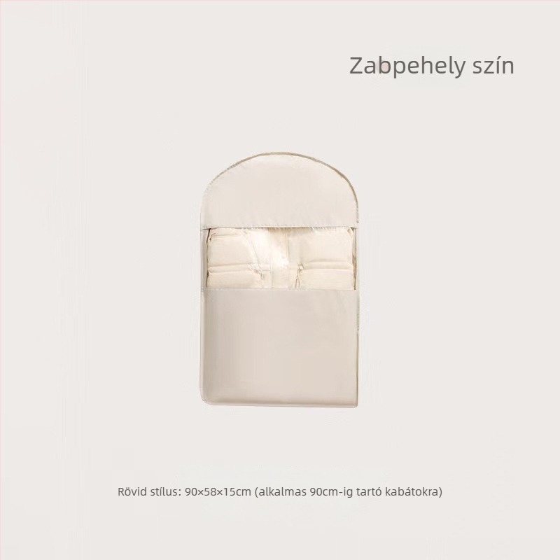 Twill anyagból készült akasztós ruhaszsák porvédő tok – átlátszó tárolózsák a ruhásszekrénybe (vastagított) otthoni használatra