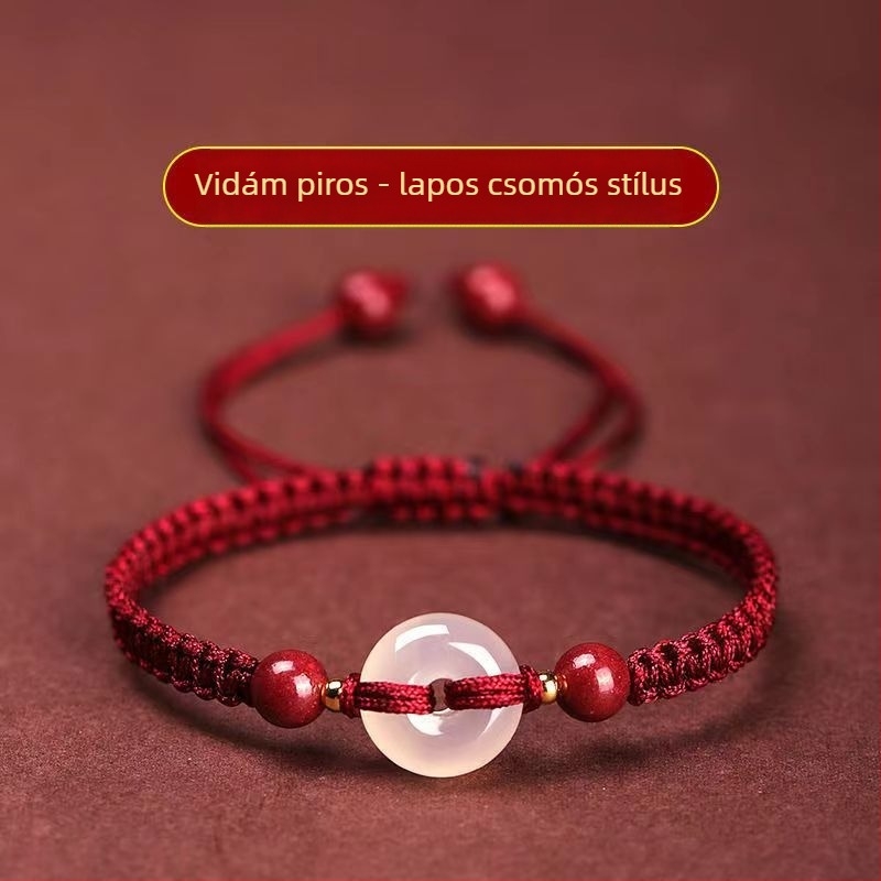 Kézzel szőtt zsinóros karkötő, nemzeti stílus, pároknak