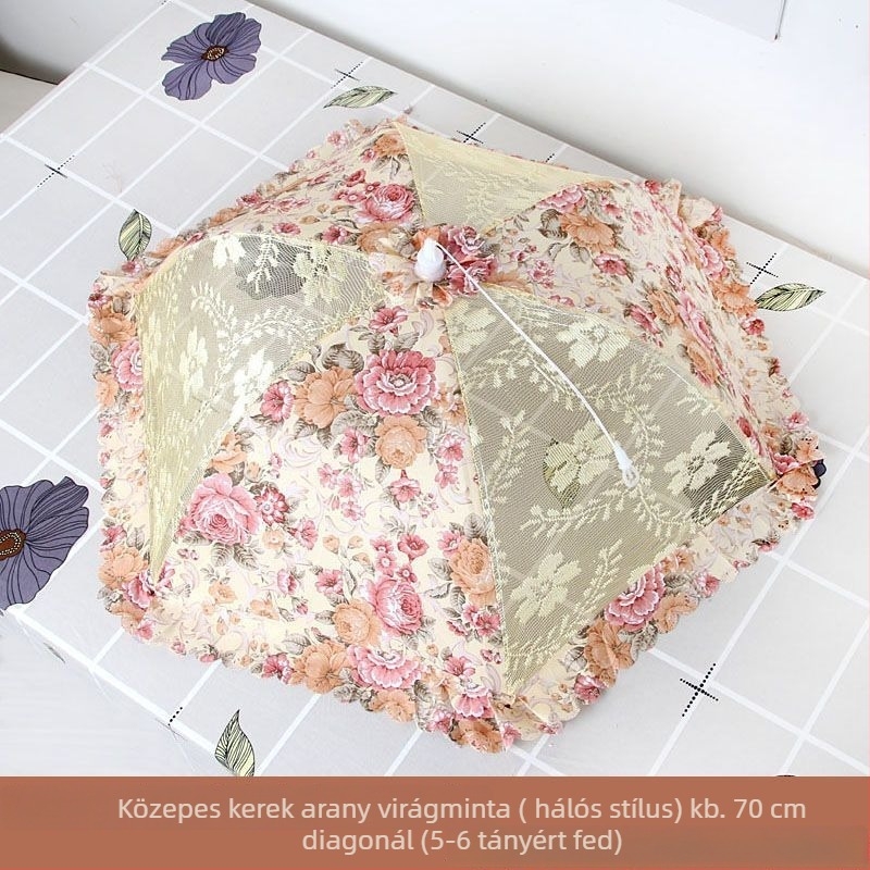 Bangfa Hálós ételfedő, 2025, összecsukható, porvédő