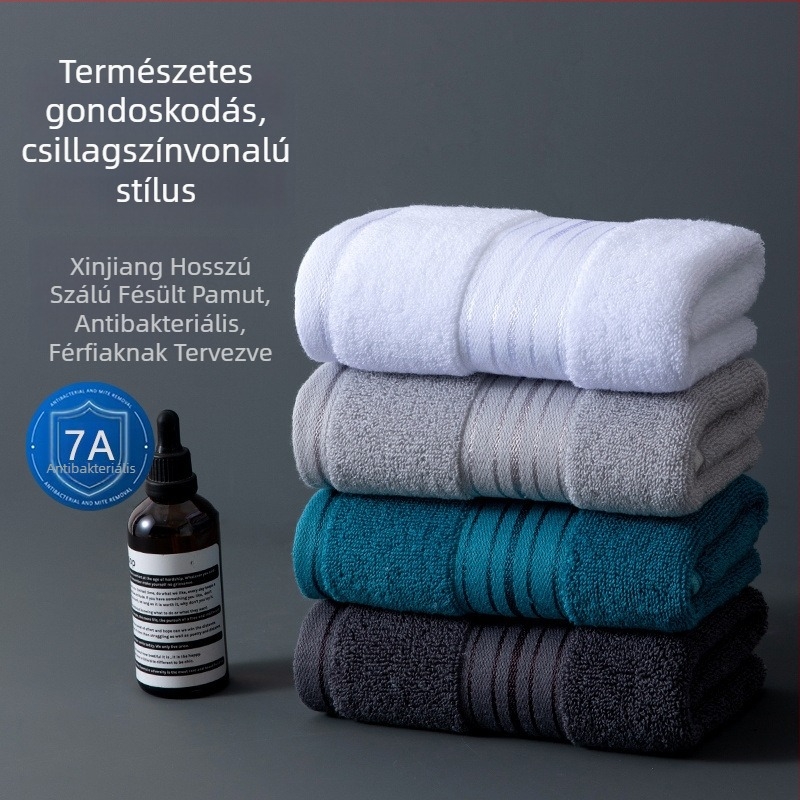 Arc törölköző hosszú szálú pamutból, uniszex, 200 g fölött, nedvszívó és szöszmentes