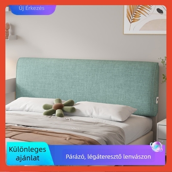 Lenvászonból készült fejtámla párna, légáteresztő, izzadtságot felszívó, puha háttámla, levehető és mosható