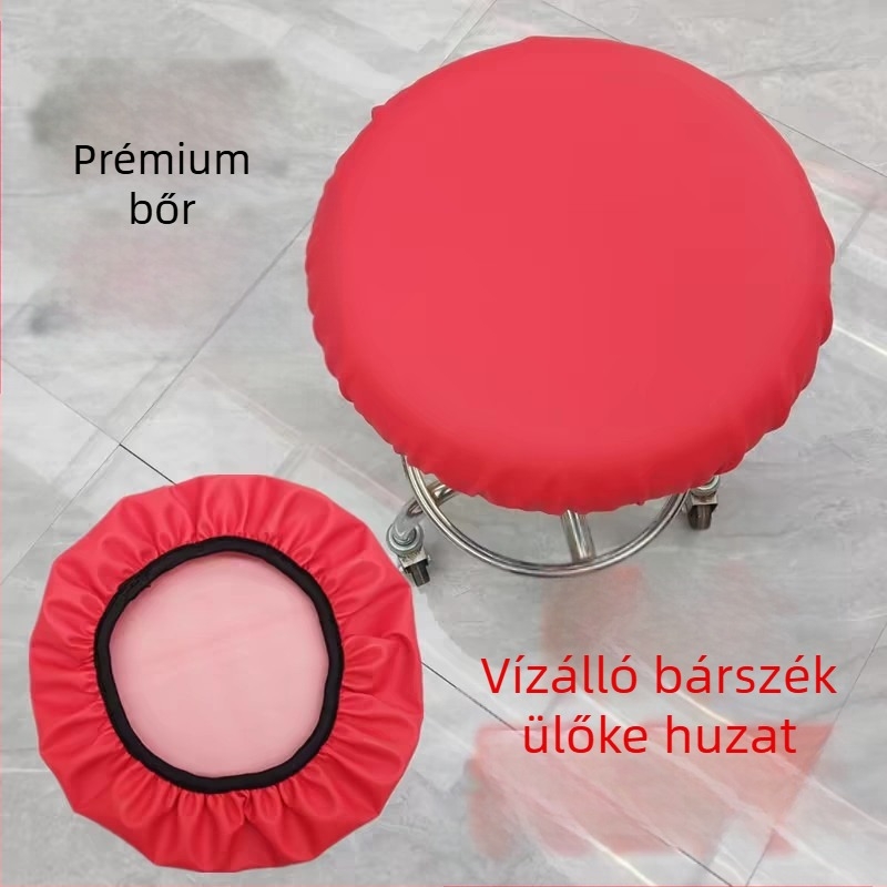 Kör alakú székfedő szalonhoz, vízálló és olajálló, univerzális méret