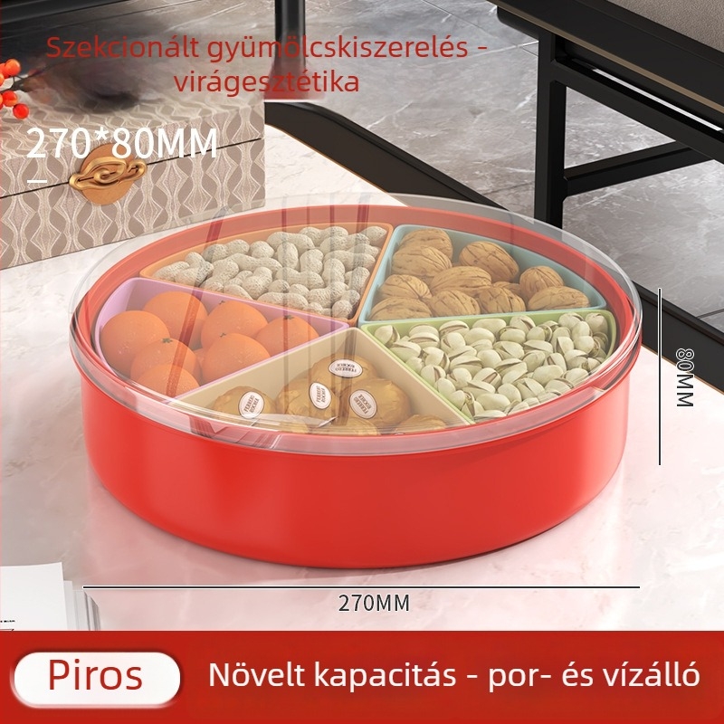 Langcheng gyümölcstál, PP anyag, modern minimál stílus, gravírozott minta, 2021 tavaszán bevezetve