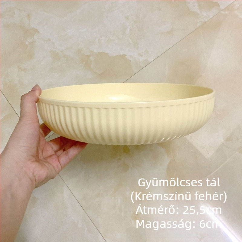 Műanyag gyümölcstál, fényűző retro stílus, első osztályú minőség