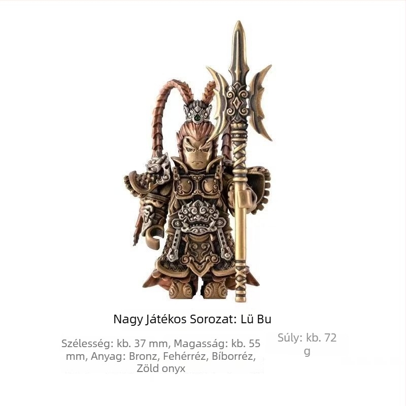 Asztali dísz Ming Dynasty Jin Yi Wei motívummal – kínai stílusú fém dekoráció, testreszabható (Anyag: fém; Stílus: kínai; Téma: Ming Dynasty Jin Yi Wei; Testreszabás: Elérhető)