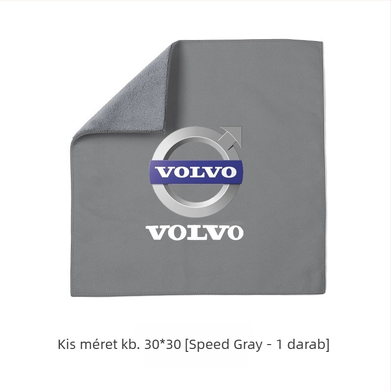 Shadow autótörölköző — szintetikus szarvasbőr, Volvo XC60, XC40, XC90, S90, S60 kompatibilis