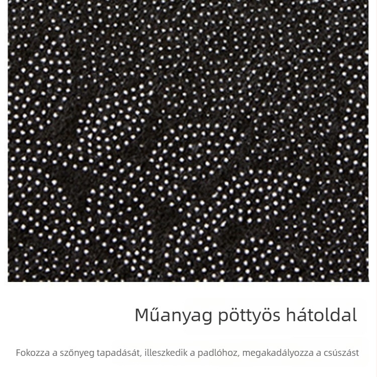 Karácsonyi kristály-velúr padlómatrac bejárathoz és a fürdőszobába, szennyeződésálló, könnyen tisztítható, dekoratív