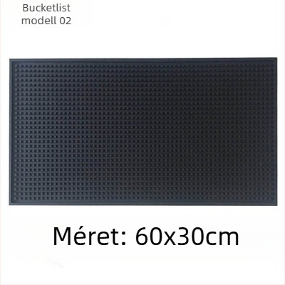 Bejárati gumipadló, csúszásmentes, fertőtlenítő hatás, mosható, modern minimalist stílus, YMO Márka