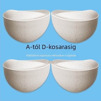8 cm vastag külső melltartóbetét tubus-tophoz és sportmelltartóhoz, csészebetétek
