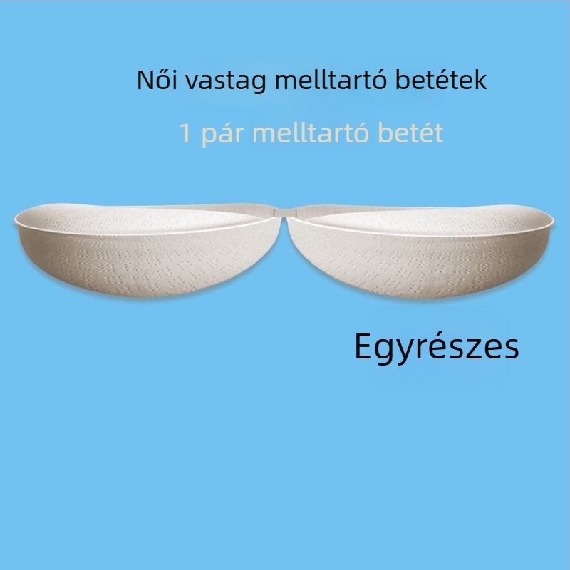 8 cm vastag külső melltartóbetét tubus-tophoz és sportmelltartóhoz, csészebetétek