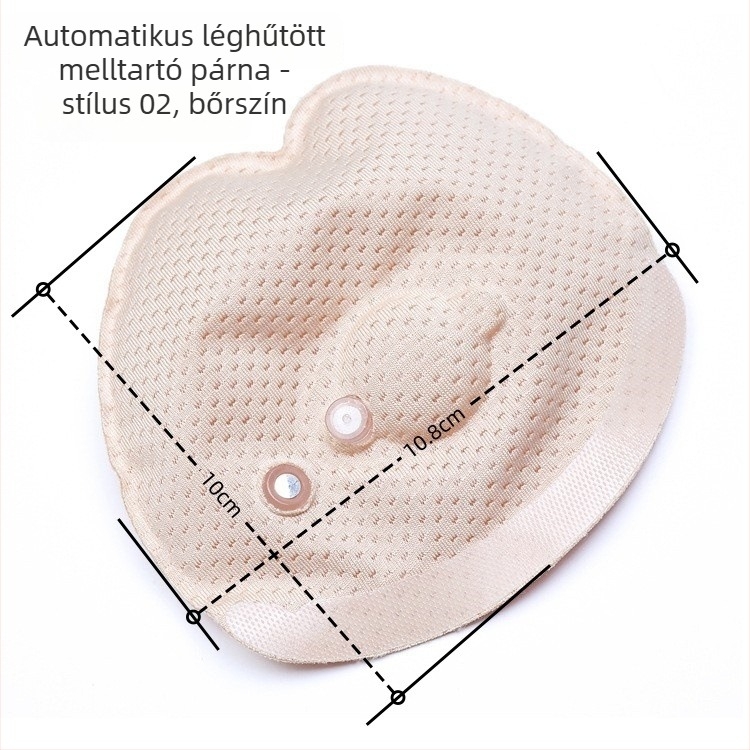 4D melltartó betét automatikus beállítással, légpárnás töltet — poliészter, vastagított töltet