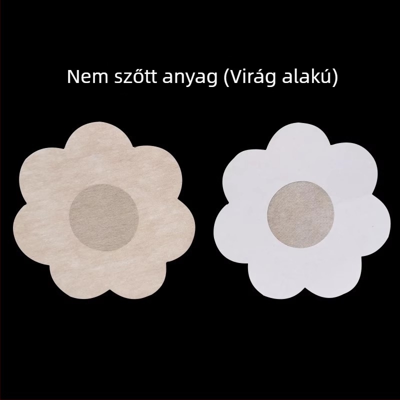 Csipkés mellbimbó takarók, ultra vékonyak, újrahasználhatóak, láthatatlanok, nem szőtt anyagból