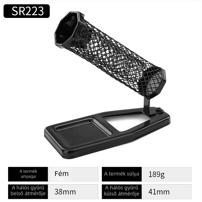 HB Teljesen fém forrasztópáka állvány – 3 az 1-ben, nehéz kivitel, 936 állvány, forrasztódrót tartó