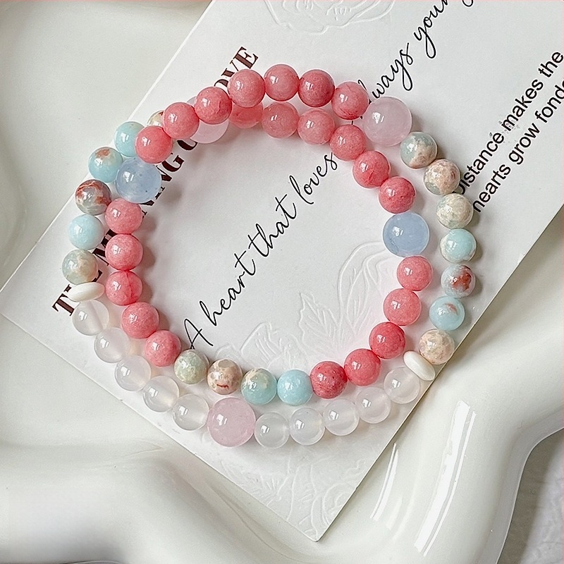 Shoushan kő gyöngyökkel és kristály díszítéssel készült karkötő, lótusz forma, kézzel készített, új kínai stílus, uniszex, 22 gyöngy