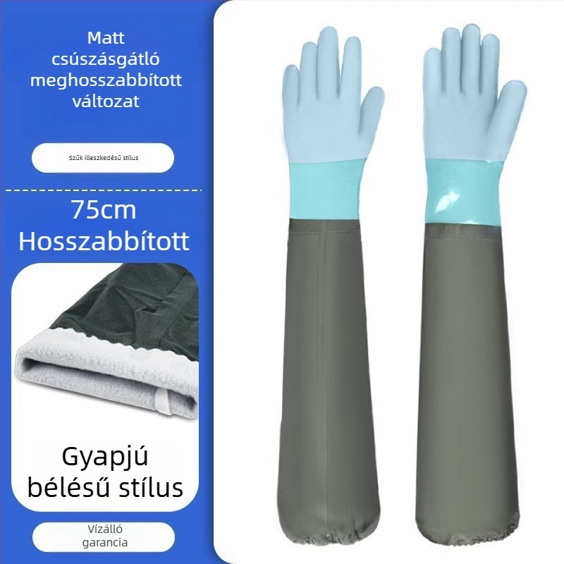 Hosszú ujjú méhészkesztyűk kiterjesztett és megerősített védelemmel a szúrások ellen, perforáció- és kopásálló, vízálló munkavédelmi kesztyűk