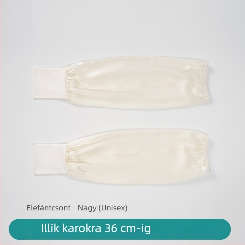 Mulberry Silk Oversleeve, 100% selyem, UV védelem, légáteresztő, kültéri sportokhoz és vezetéshez