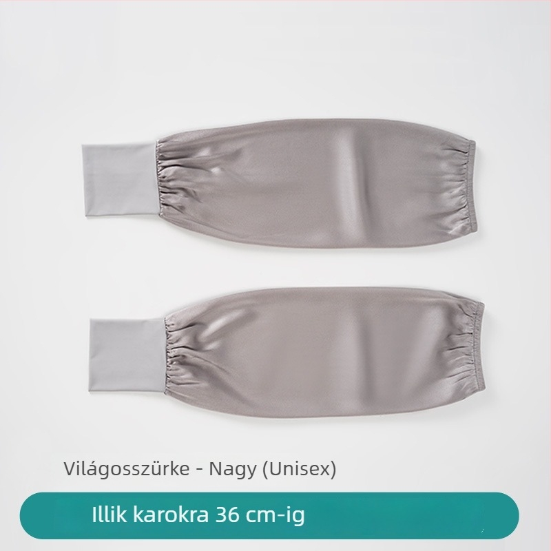 Mulberry Silk Oversleeve, 100% selyem, UV védelem, légáteresztő, kültéri sportokhoz és vezetéshez
