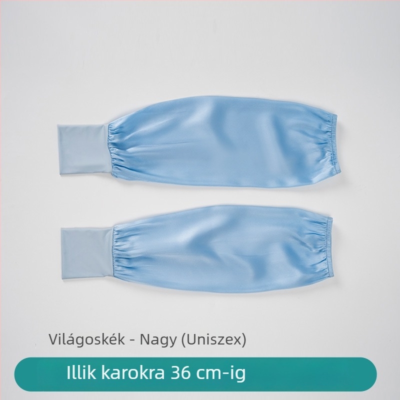 Mulberry Silk Oversleeve, 100% selyem, UV védelem, légáteresztő, kültéri sportokhoz és vezetéshez