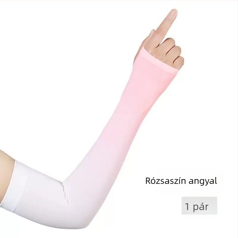 Gradient színű Ice Silk karvédők nőknek és férfiaknak – nyári UV védelem, szabadtéri kerékpározáshoz és vezetéshez