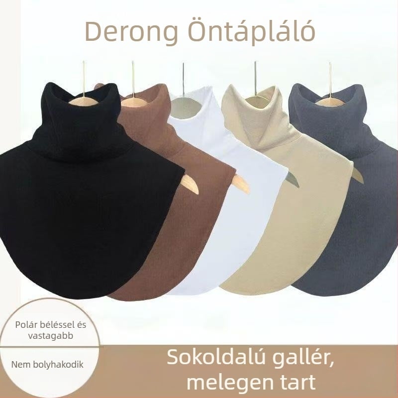 Derong termikus nyakmelegítő, bolyhos felülettel, magas rugalmasságú dekoratív gallér őszi-téli időszakra (Anyag: Derong; Szezonok: Tél, Tavasz, Ősz; Személyre szabás: Igen; Kiadás: 2025 tavasza)