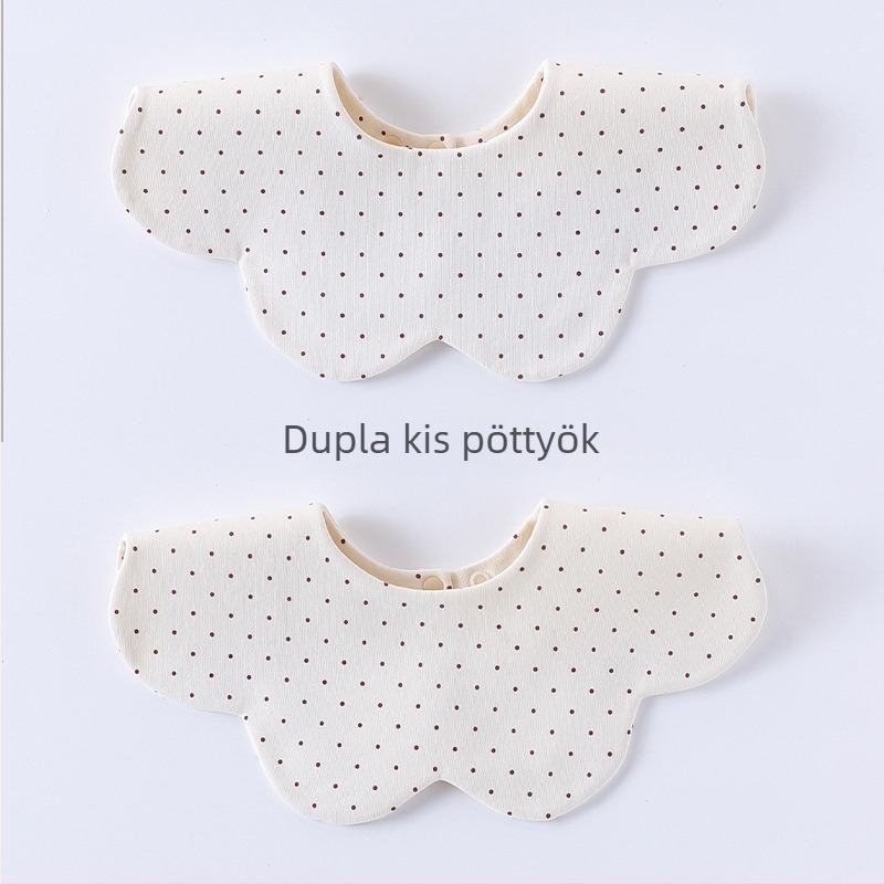 Koreai stílusú, kétszínű bébi etető kendő, pamut 95% feletti, anti-spit-up, uniszex, újszülötteknek, őszi-téli